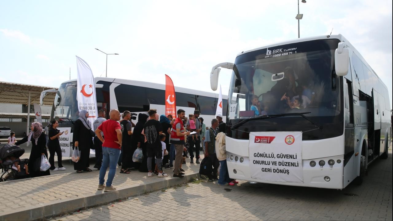 9 ayda 509 bin Suriyeli ülkesine döndü