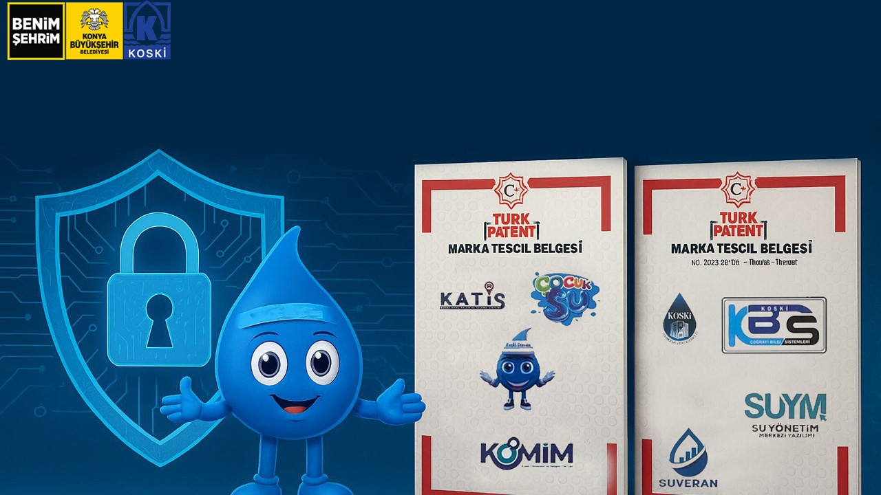 KOSKİ'nin geliştirdiği yazılım ve sistemleri tescillendi