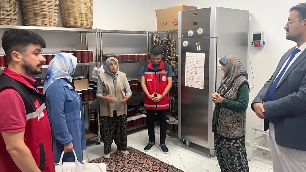 Beyşehir'de üreten kadın girişimcilere destek