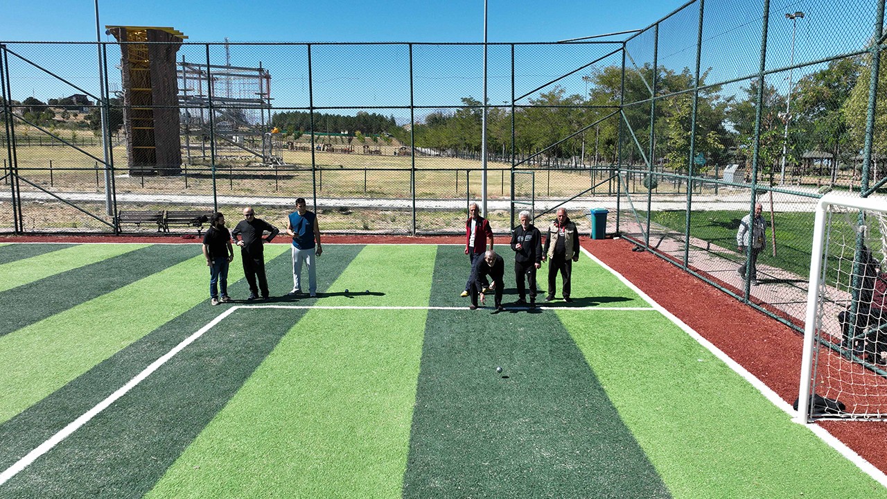 Konya Büyükşehir huzurevinde kalanlar için kamp etkinliği düzenledi