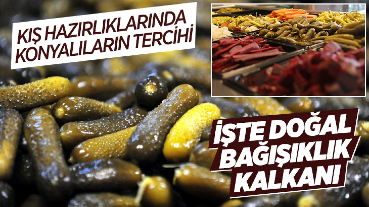 Kış hazırlıklarında Konyalıların tercihi! İşte doğal bağışıklık kalkanı