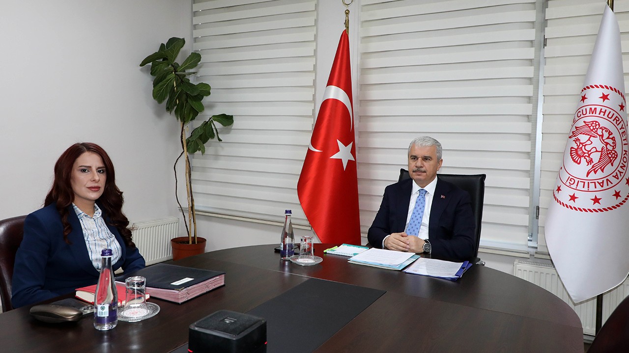 Vali İbrahim Akın başkanlığında Kaymakamlar Toplantısı yapıldı