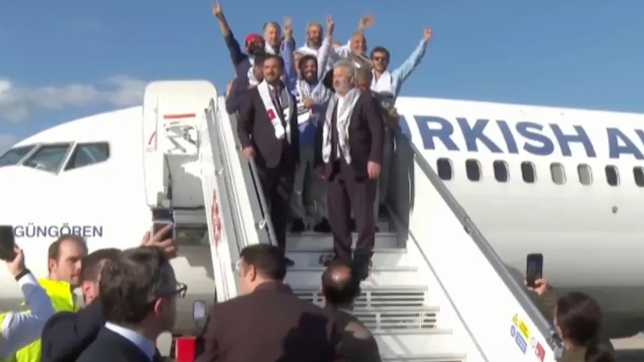 Sumud filosuna saldırı: 36’sı Türk 137 aktivist Türkiye’de