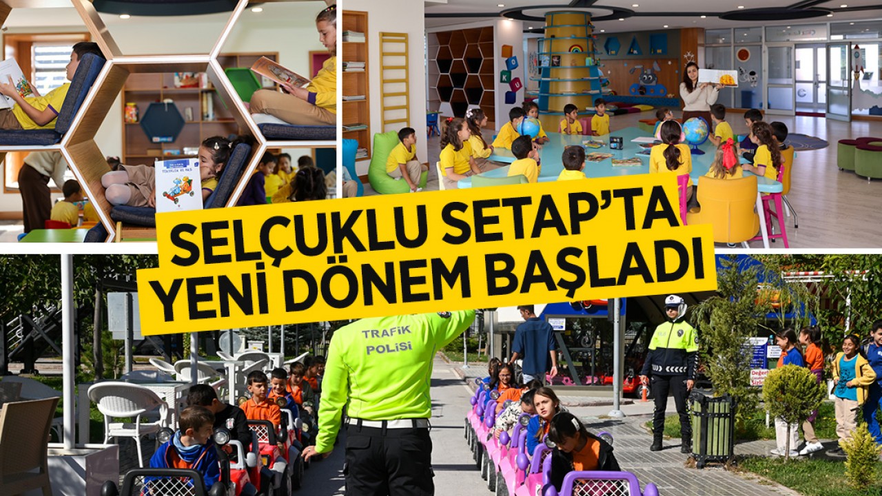 Selçuklu SETAP'ta yeni dönem başladı!