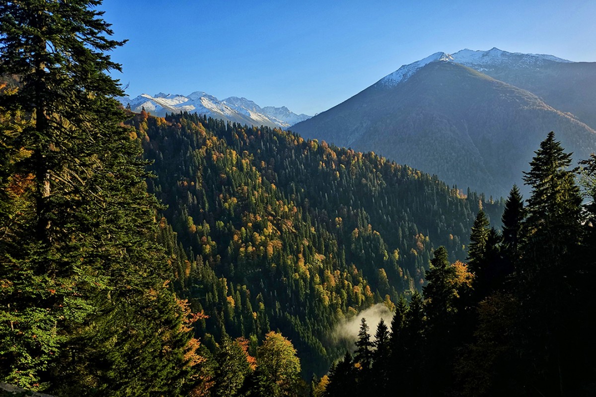 Kaçkar Dağları sonbahar renklerine büründü