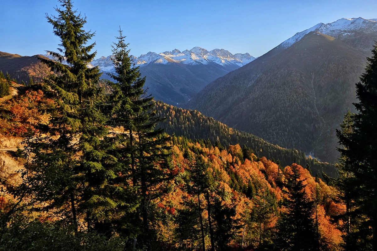 Kaçkar Dağları sonbahar renklerine büründü