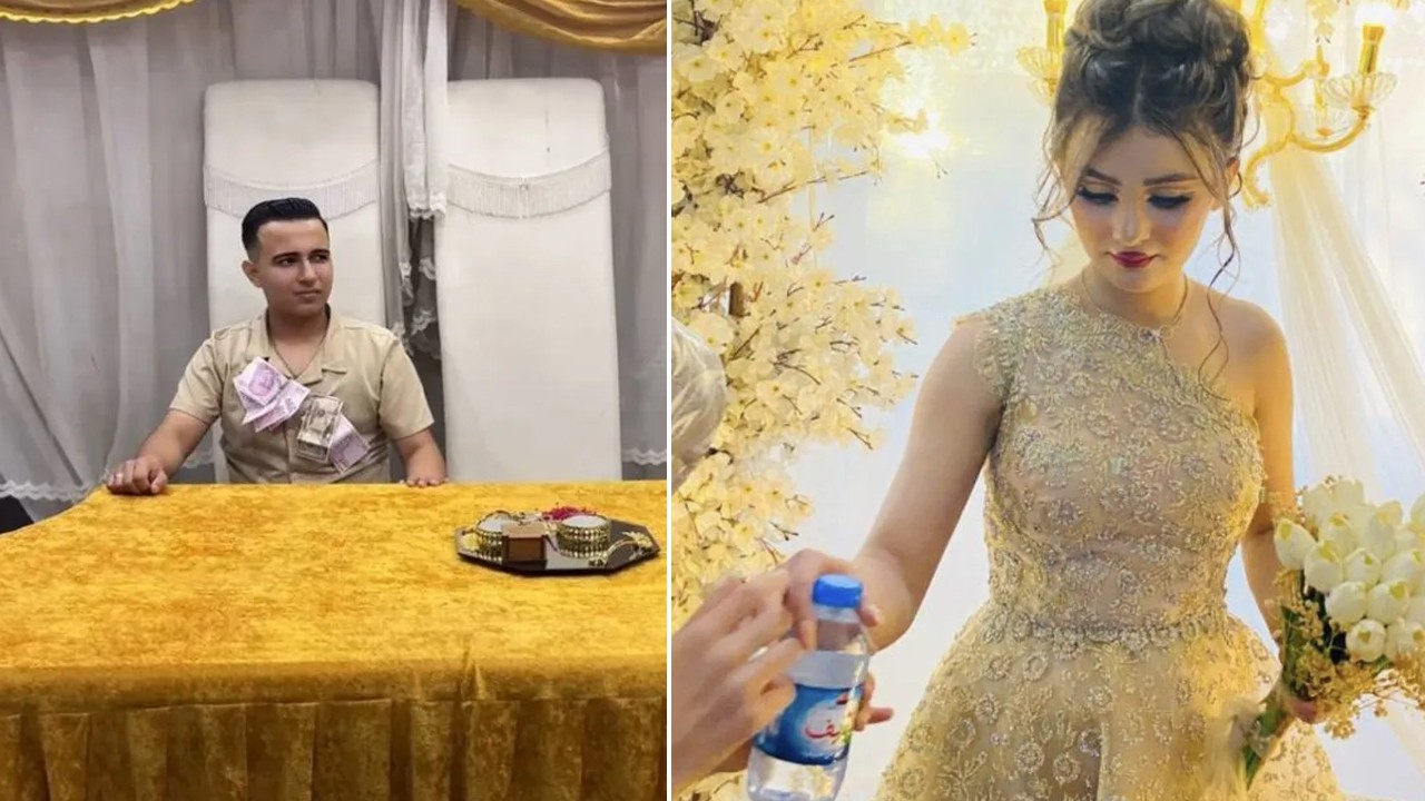 Aşk mesafe tanımadı: Ayrı ülkelerde aynı anda nişan yapıldı