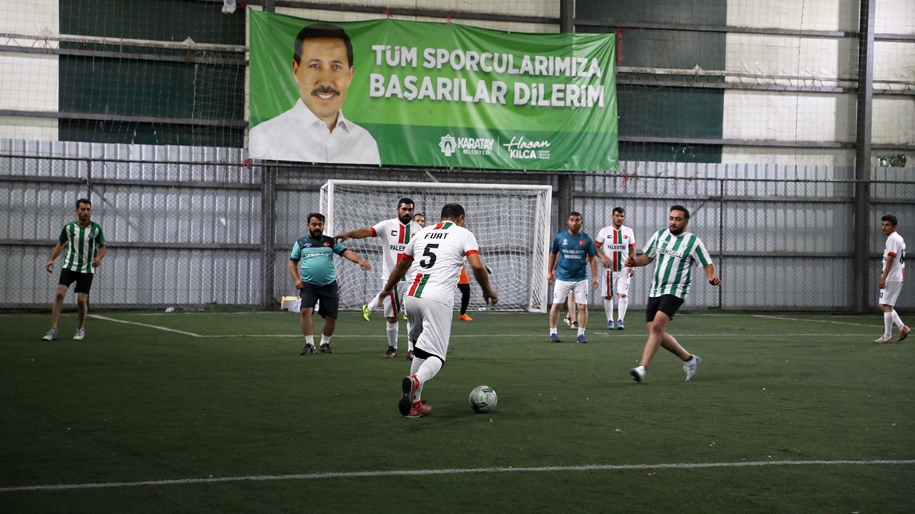 Karatay Belediyesi 5. Birimler Arası Futbol Turnuvası başladı