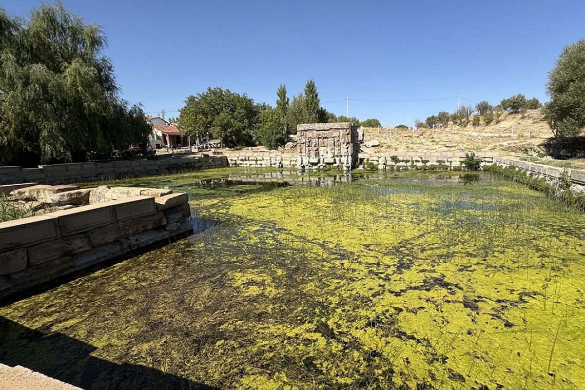 Hititlerin 3200 yıllık su anıtı kuraklıktan etkilenmedi