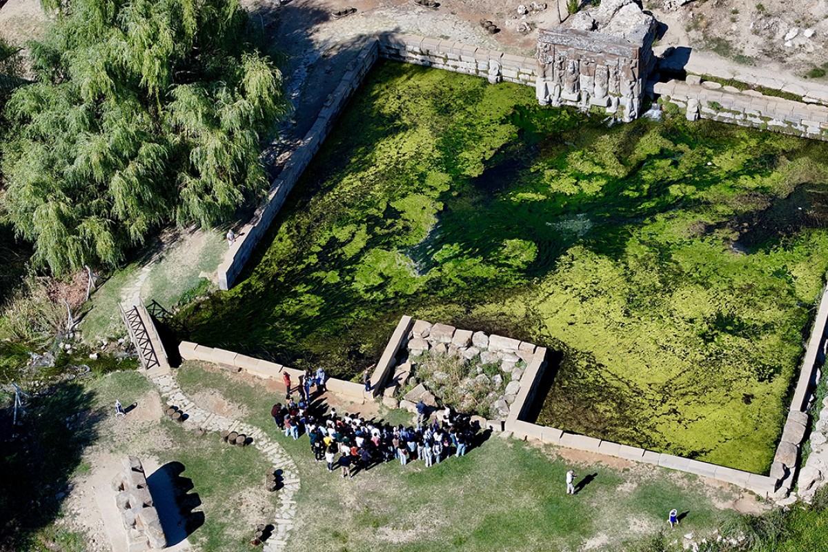 Hititlerin 3200 yıllık su anıtı kuraklıktan etkilenmedi