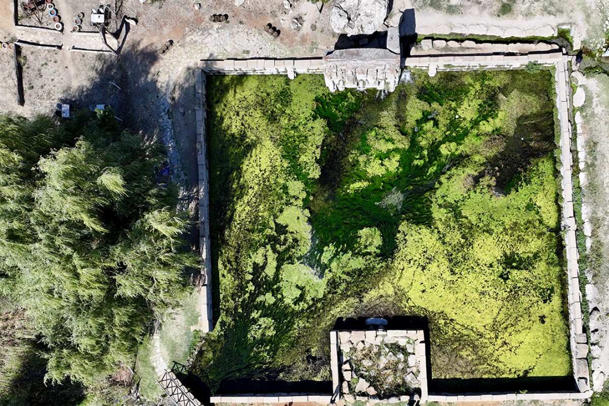 Hititlerin 3200 yıllık su anıtı kuraklıktan etkilenmedi