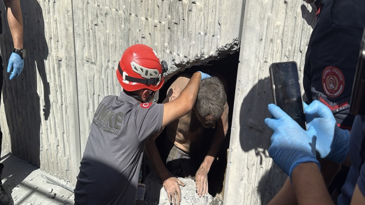 Mahsur kaldığı tünelden kurtarılan kişi Portekizli çıktı: Pasaportunu kaybetmiş