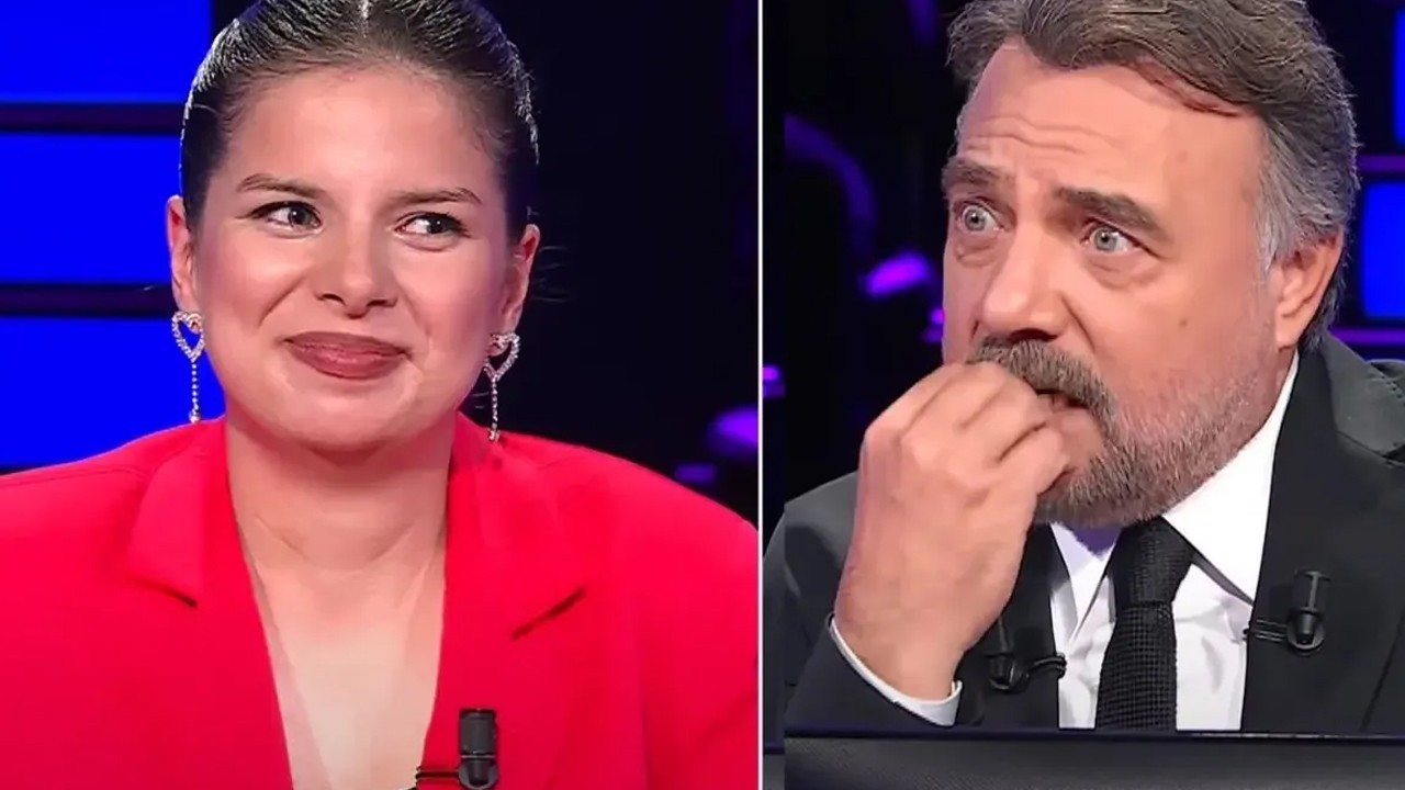 “Kim Milyoner Olmak İster?”de unutulmaz an... Yaşken eğilen bahçe hortumu mu?