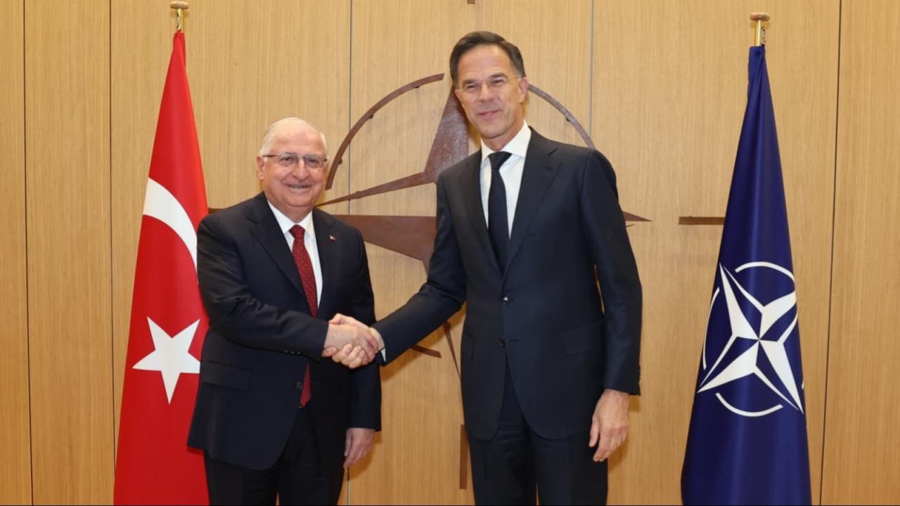 Bakan Güler, NATO Genel Sekreteri Rutte ile görüştü