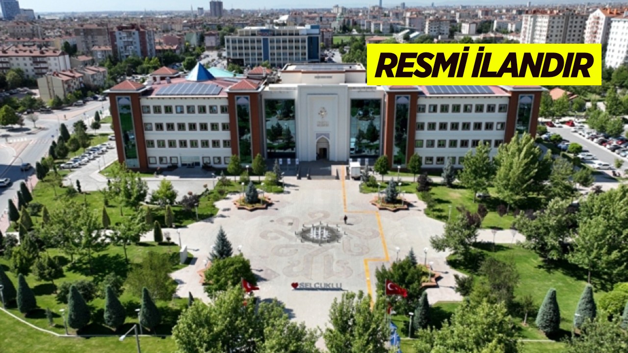 Selçuklu Belediyesi Fen İşlerinden