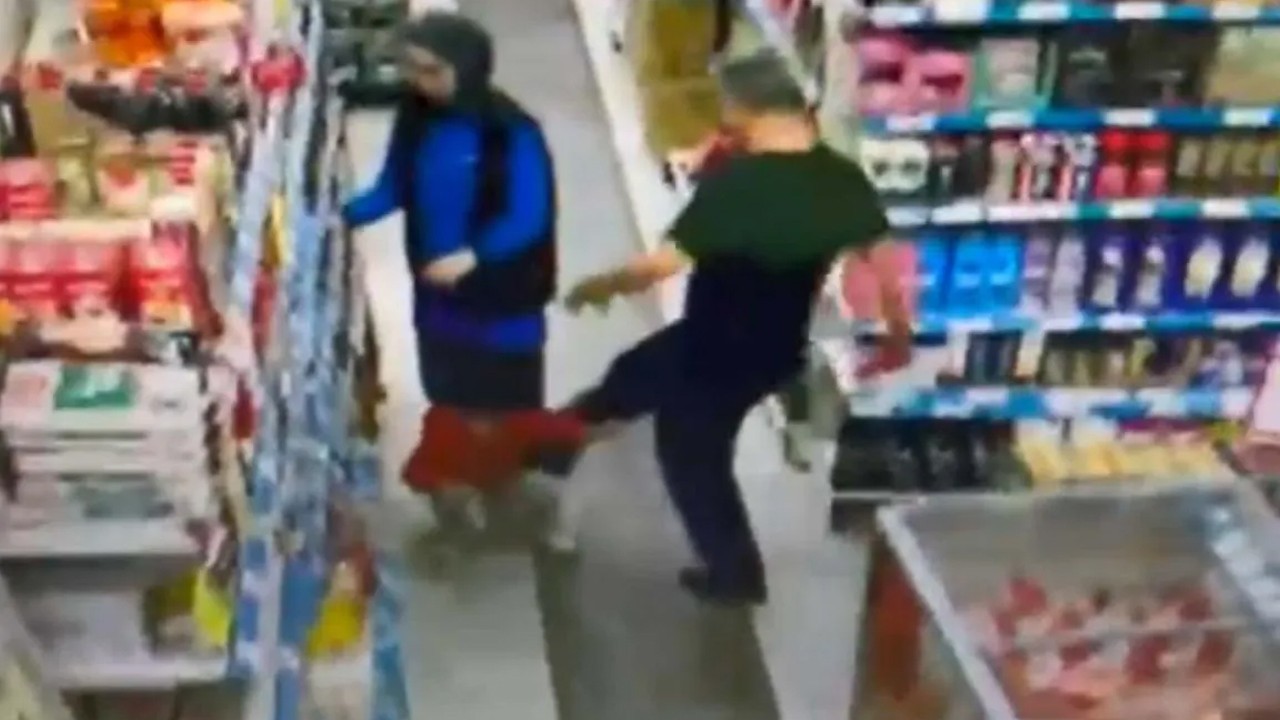 Markette çocuğunu tekmeleyen baba tutuklandı: "Ani sinir patlamasıyla vurdum, pişmanım"