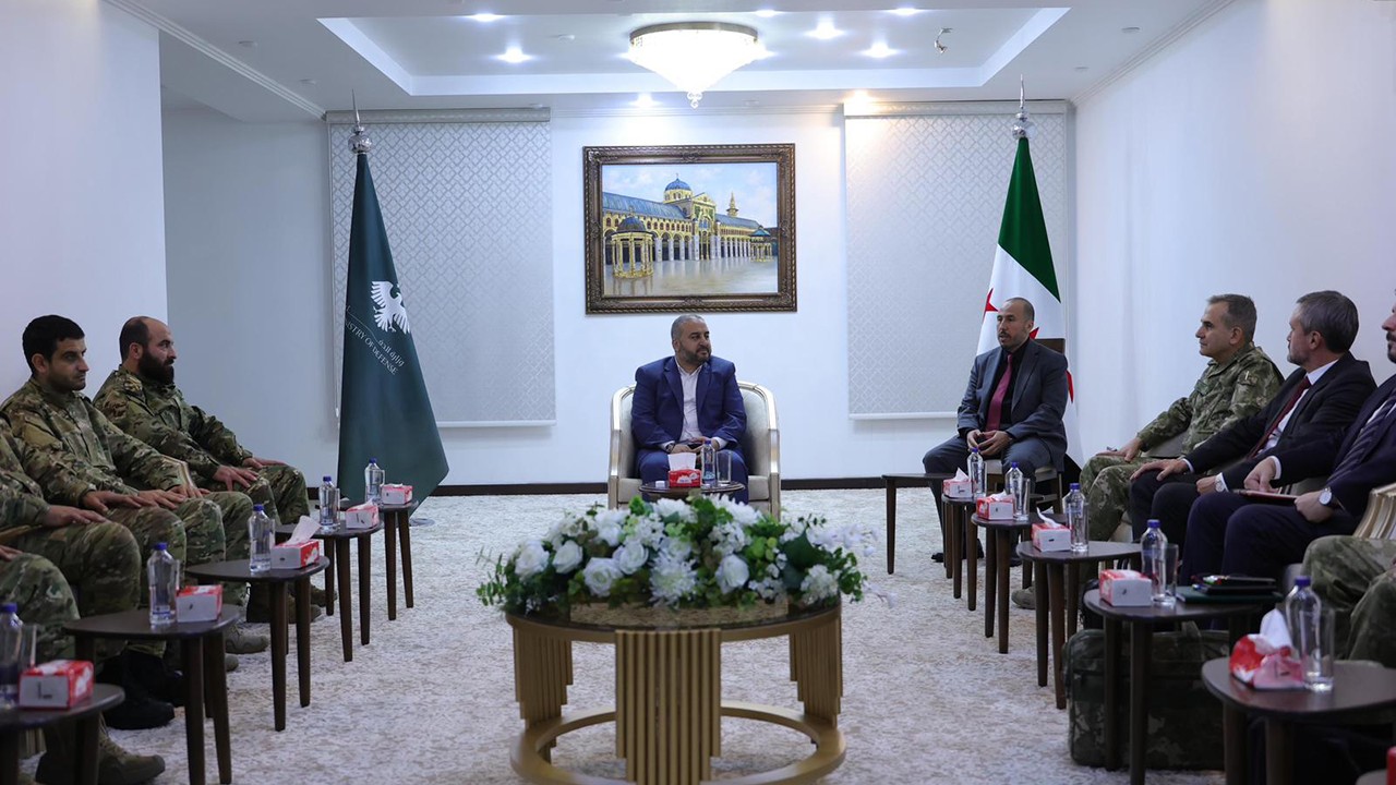 Milli Savunma Bakanlığı heyeti Şam'da