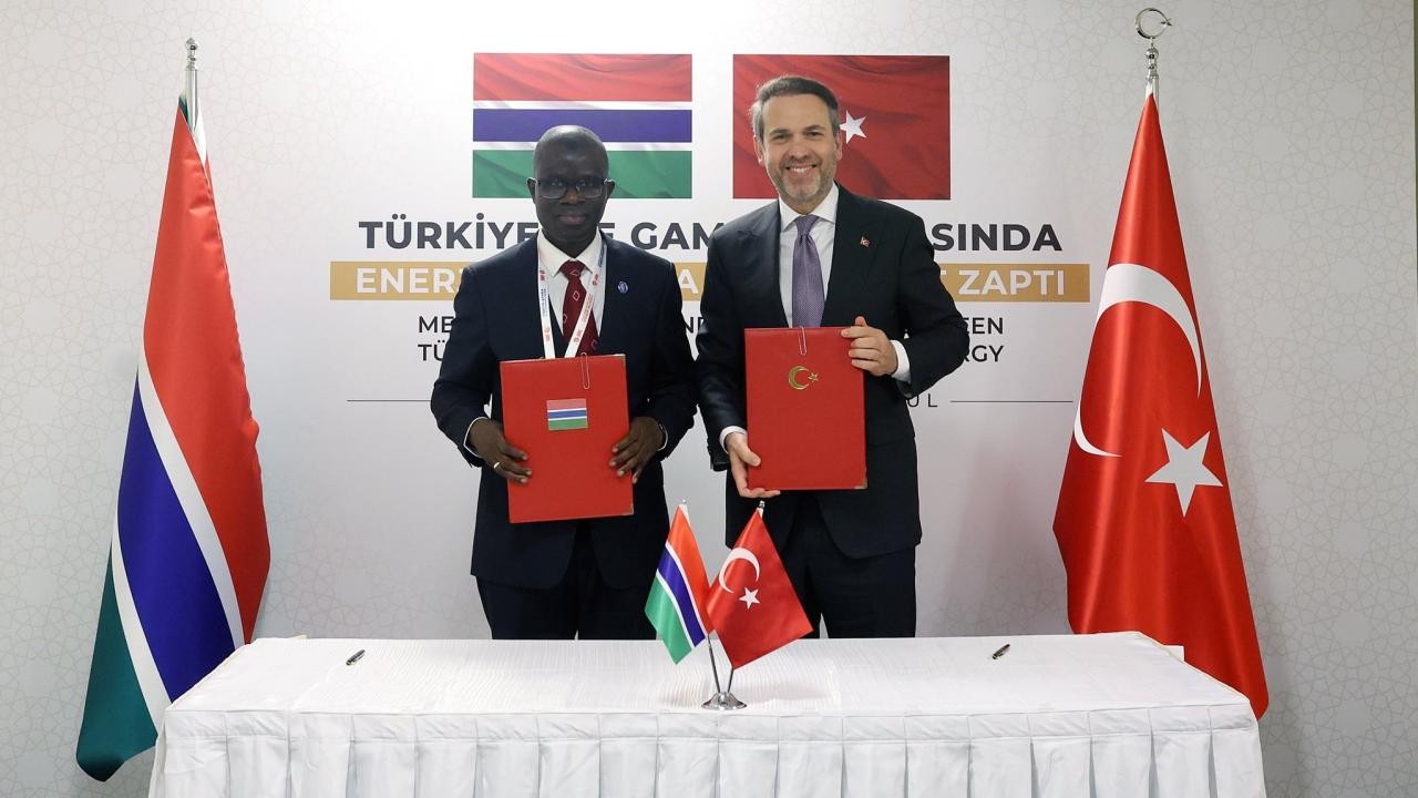Türkiye ile Gambiya'dan enerji alanında işbirliği