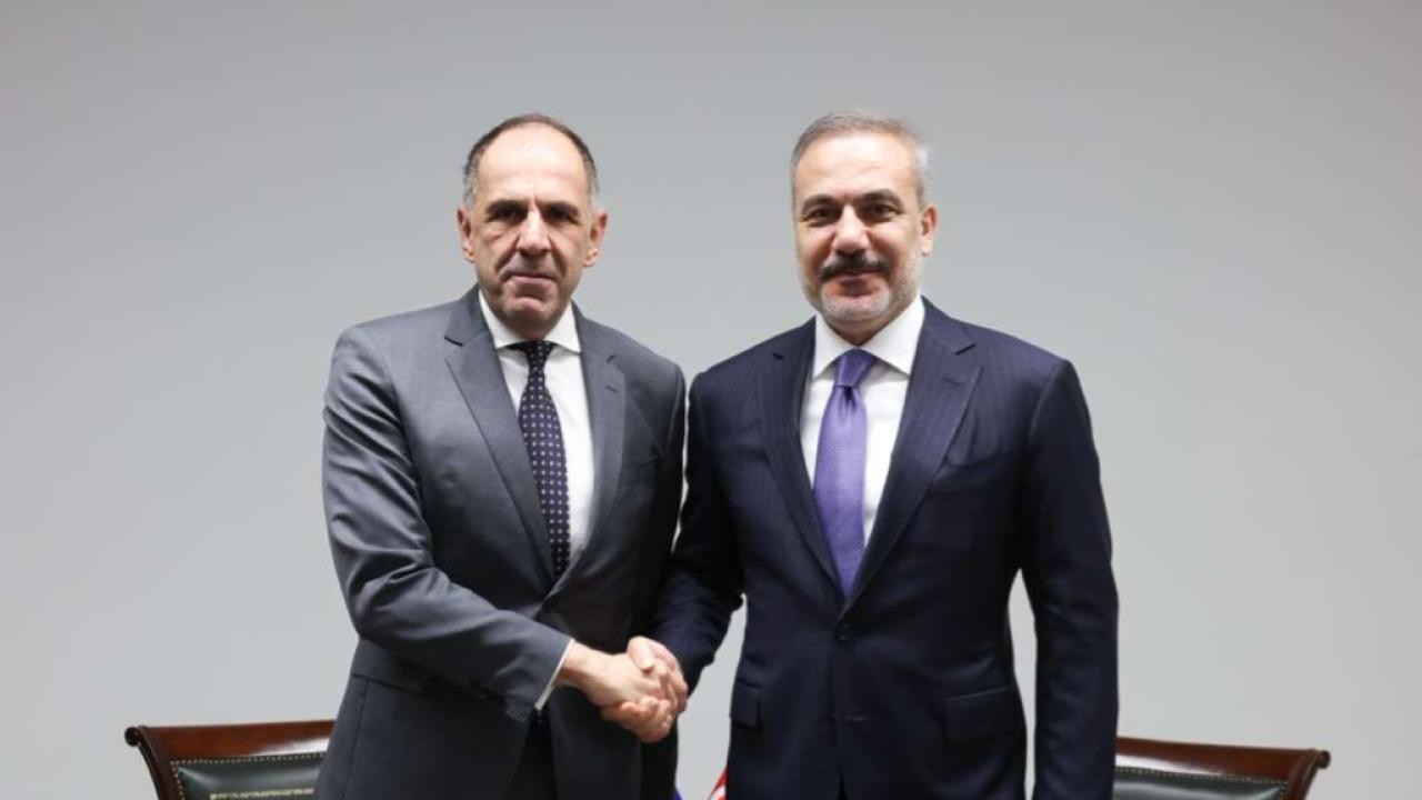 Bakan Fidan, Yunan mevkidaşı Gerapetritis ile Lüksemburg’da bir araya geldi