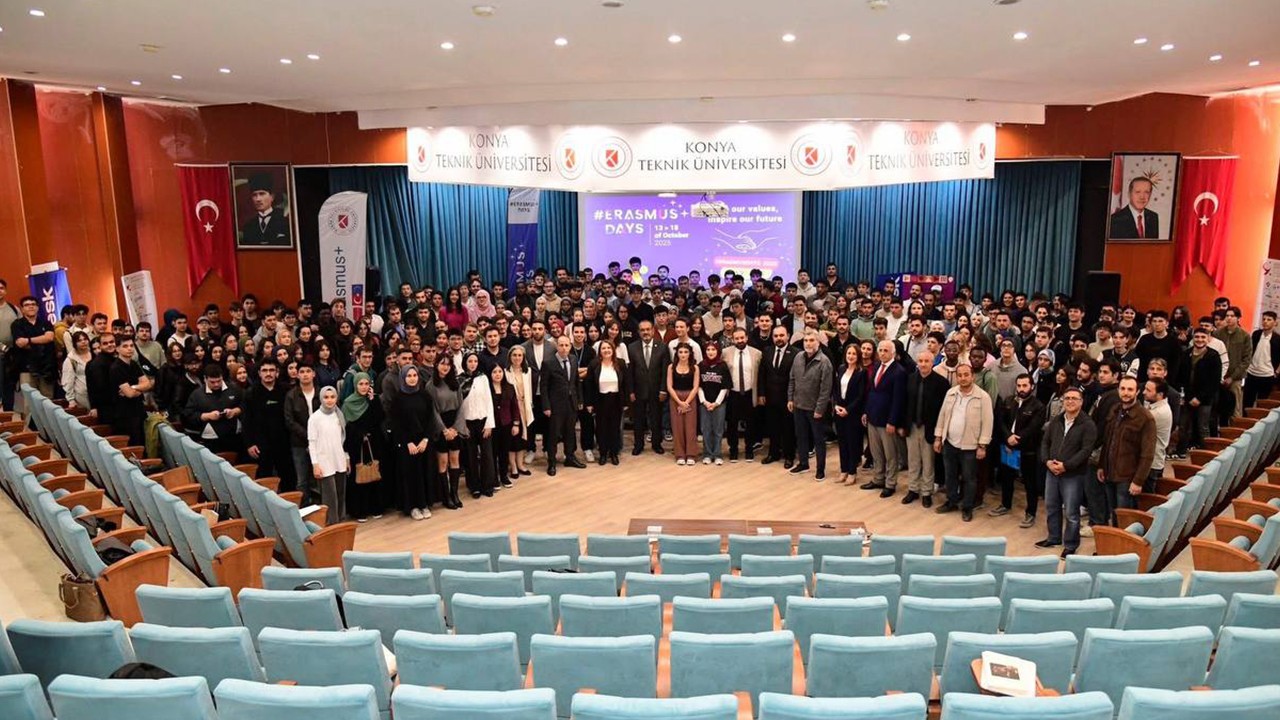 Konya Teknik Üniversitesi’nde ErasmusDays 2025 coşkusu