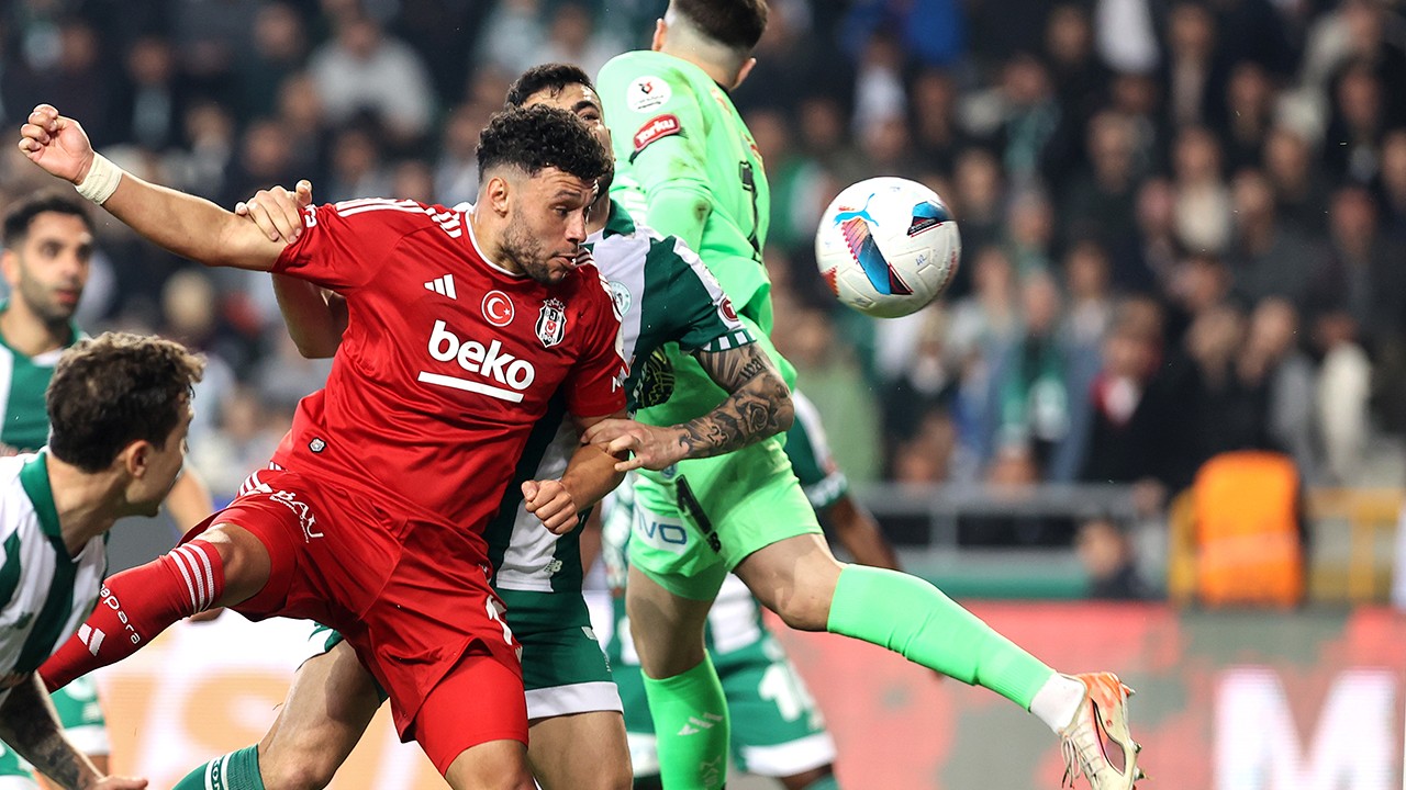 Konyaspor ve Beşiktaş ezeli rekabette