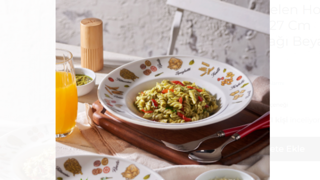 Spagetti Tabağı ile Harika Sunumlara İmza Atın