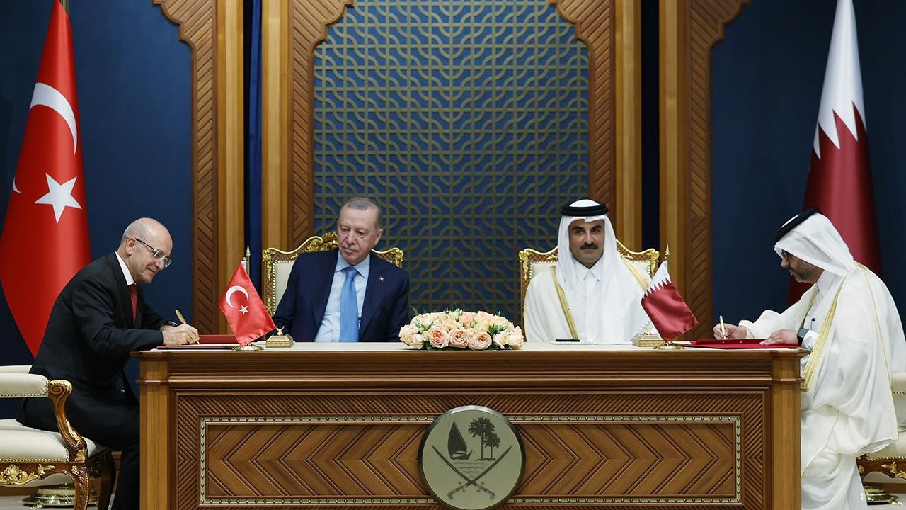 Türkiye ile Katar arasında çeşitli alanlarda anlaşmalar imzalandı