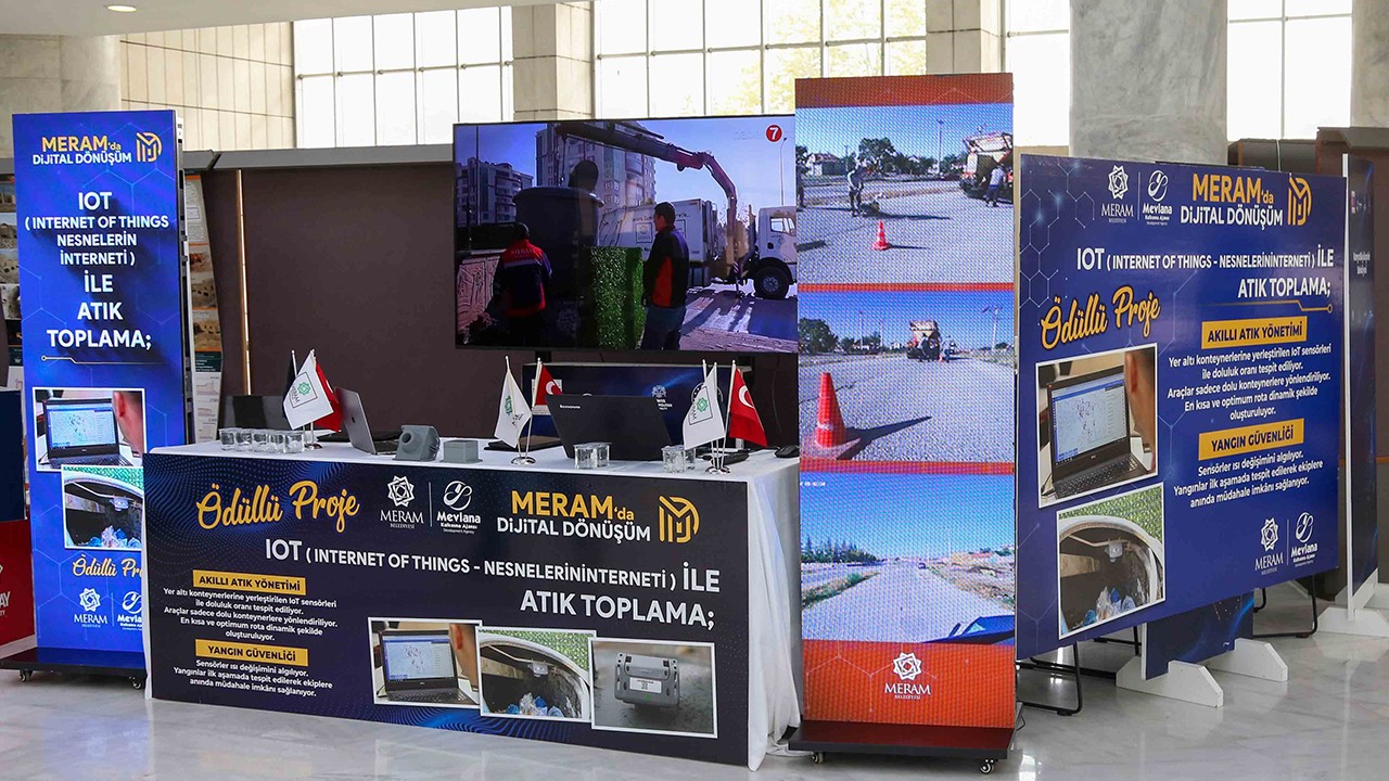 Meram teknoloji projeleriyle göz dolduruyor