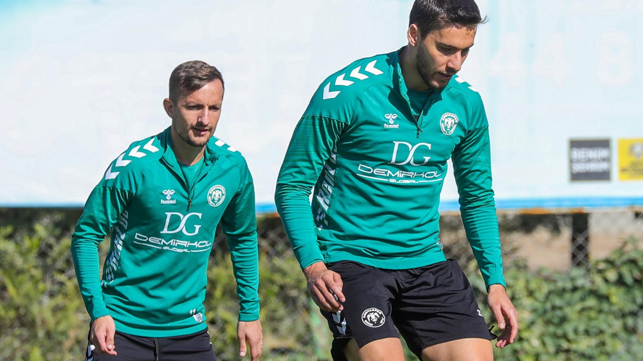 Konyaspor, Gençlerbirliği maçının hazırlıklarını sürdürdü