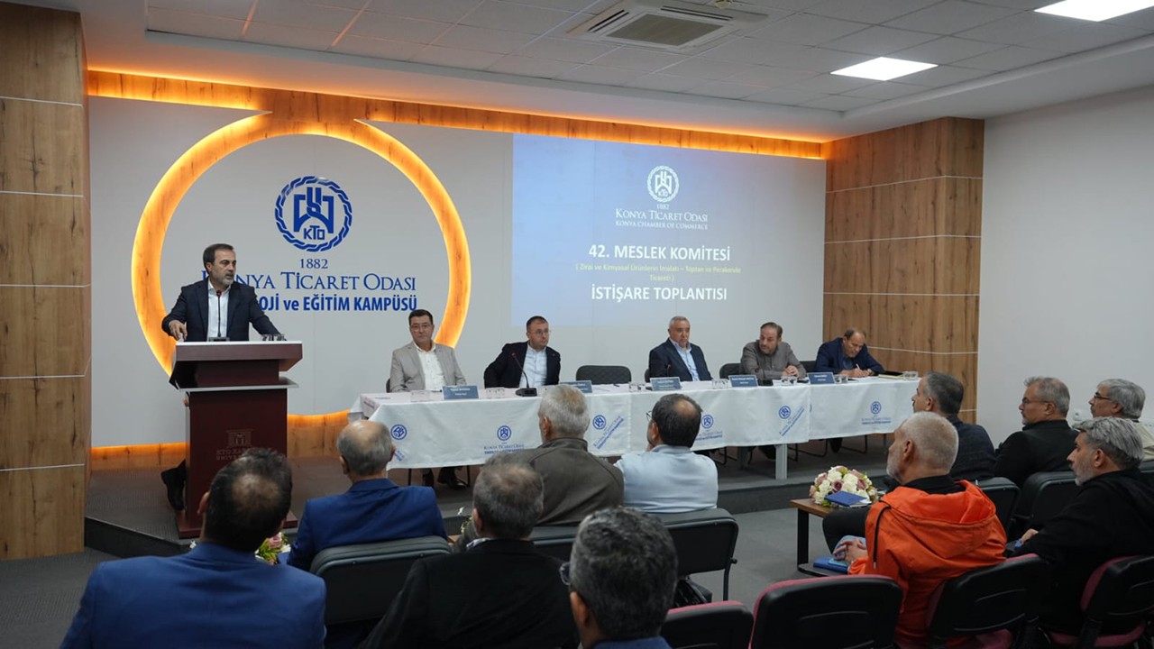 KTO’da zirai ve kimyasal ürünlerin imalatı ile matbaacılık ve basım hizmetleri sektörleri konuşuldu