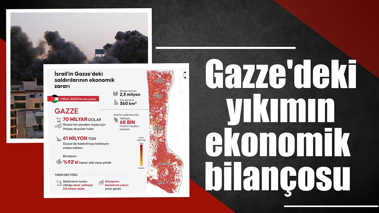 Gazze'deki yıkımın ekonomik bilançosu