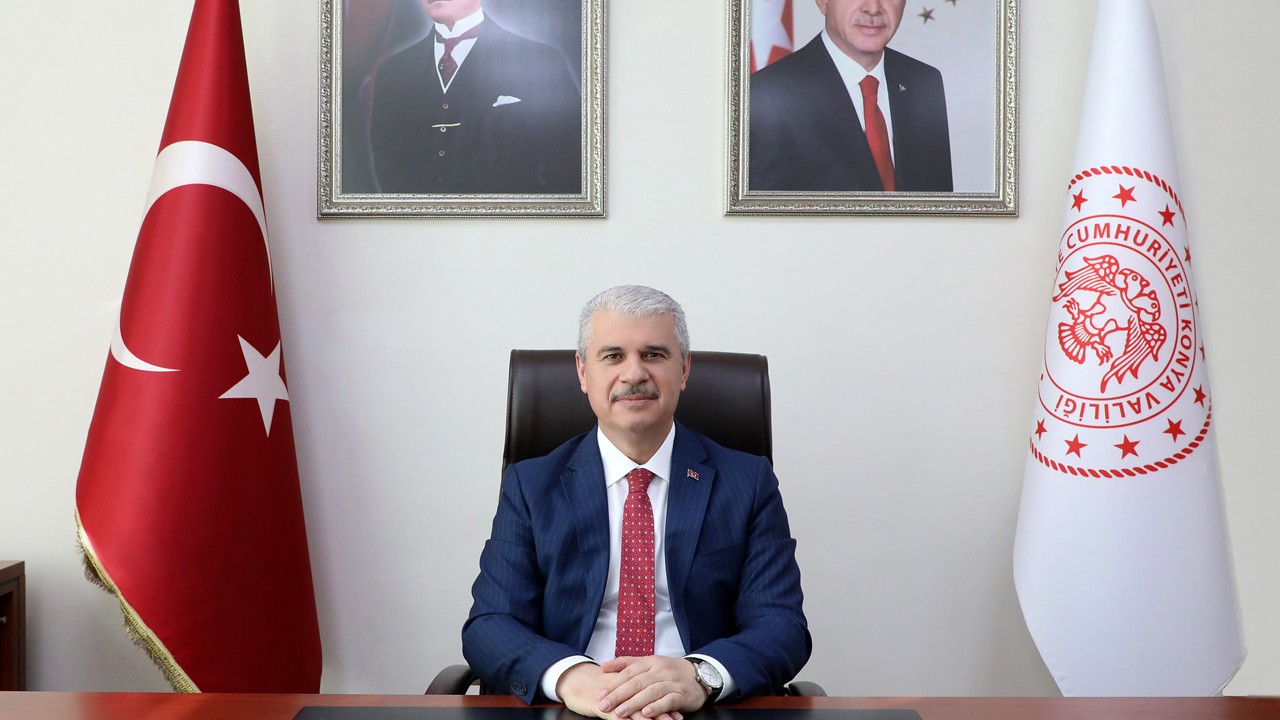 Konya Valisi İbrahim Akın'dan 29 Ekim Cumhuriyet Bayramı mesajı