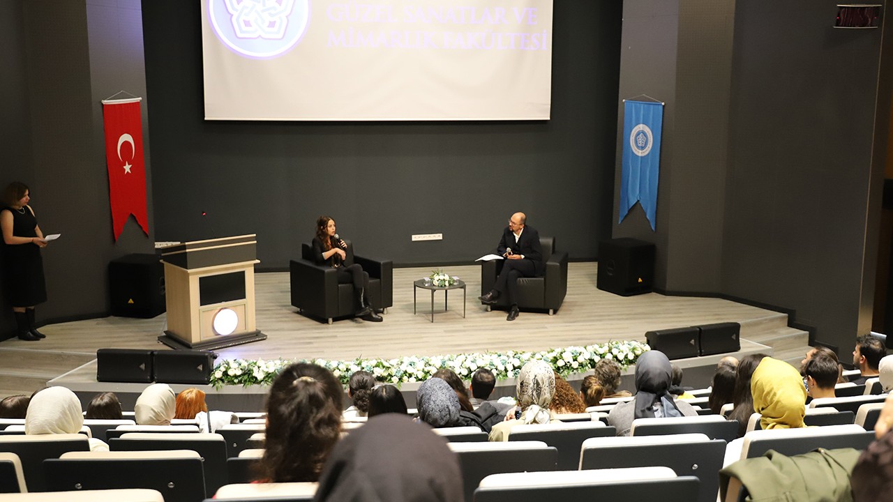 Ünlü oyuncu Nilay Duru’dan, NEÜ öğrencilerine ilham veren söyleşi