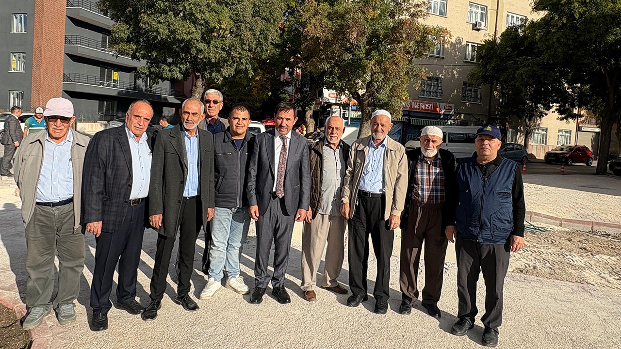 Hasan Kılca Kalenderhane Mahallesi’nde vatandaşlarla buluştu