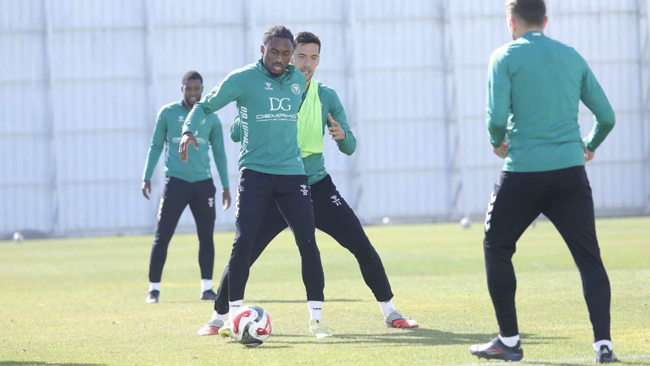 Konyaspor, Samsunspor maçının hazırlıklarına devam ediyor