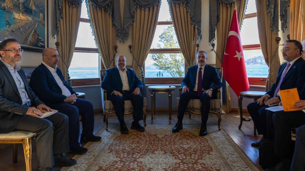 Bakan Fidan Hamas Siyasi Büro üyeleriyle görüştü