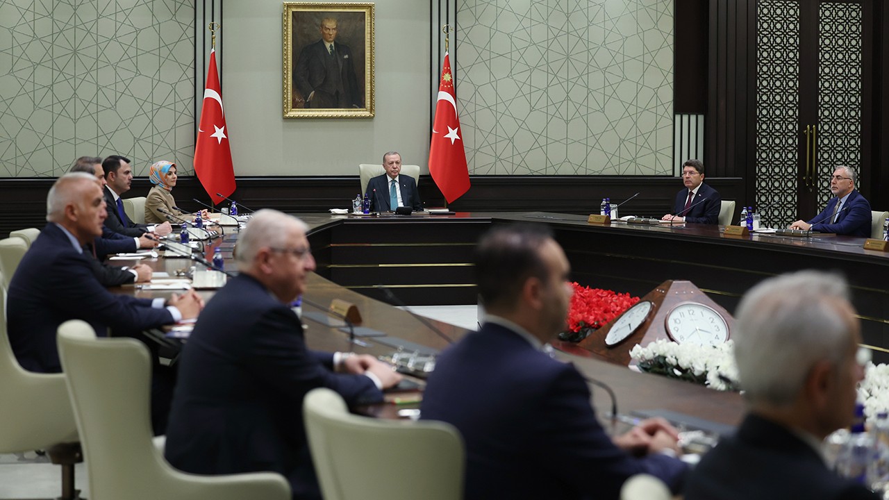 Cumhurbaşkanlığı Kabinesi toplandı