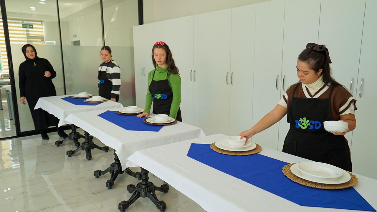 DOSD Meram, Down sendromlu gençleri iş hayatına hazırlıyor