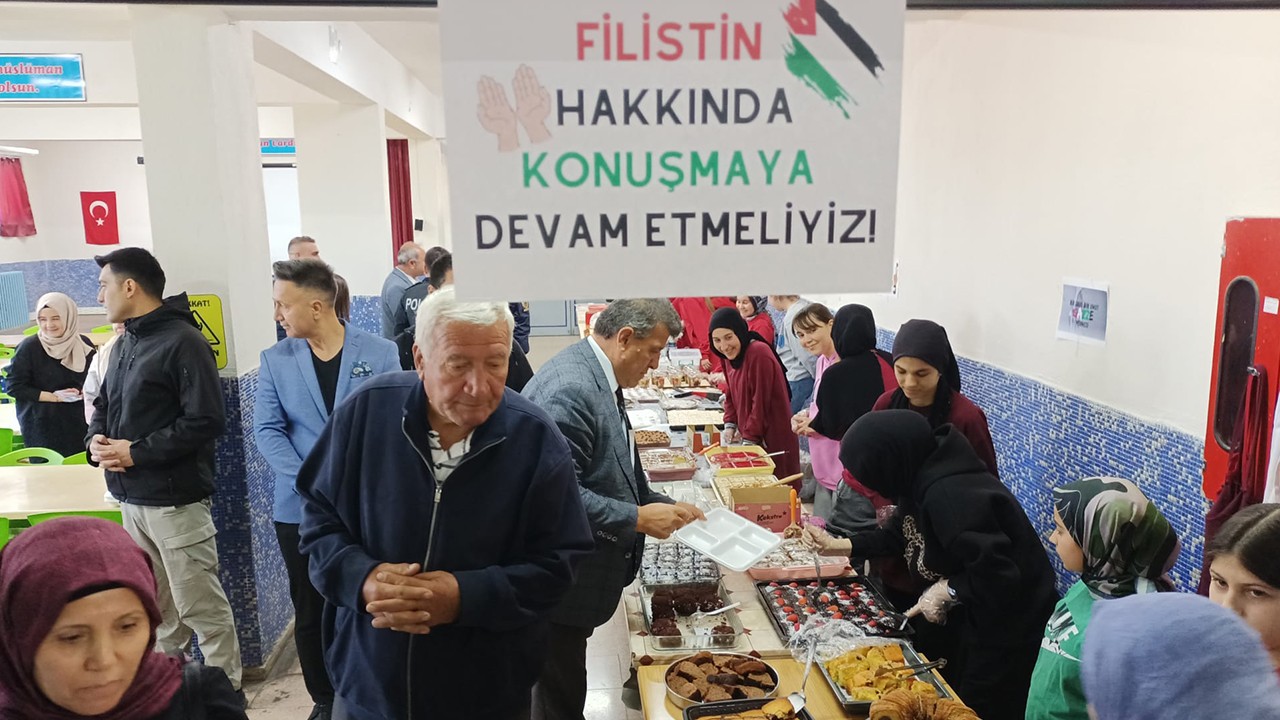 Hüyük'te Gazze yararına kermes düzenlendi