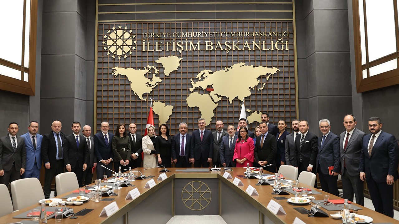 Türkiye Basın Federasyonu, medyanın sorunlarını Burhanettin Duran’a aktardı