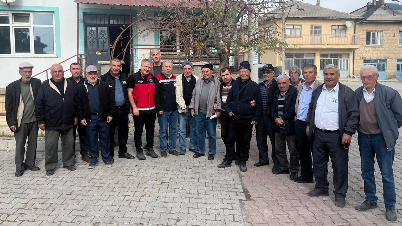 Konya'nın bereketli topraklarında çiftçilerle buluşmalar devam ediyor