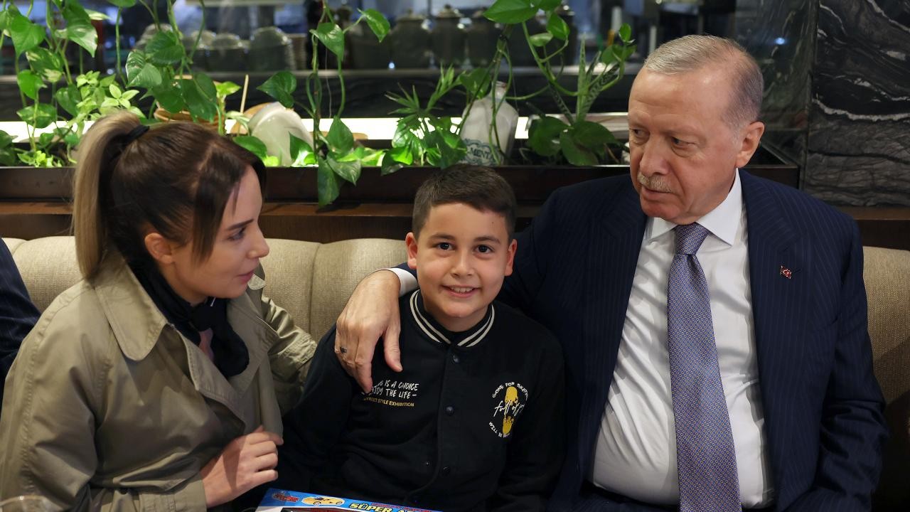 Cumhurbaşkanı Erdoğan, Ankara'da vatandaşlarla görüştü