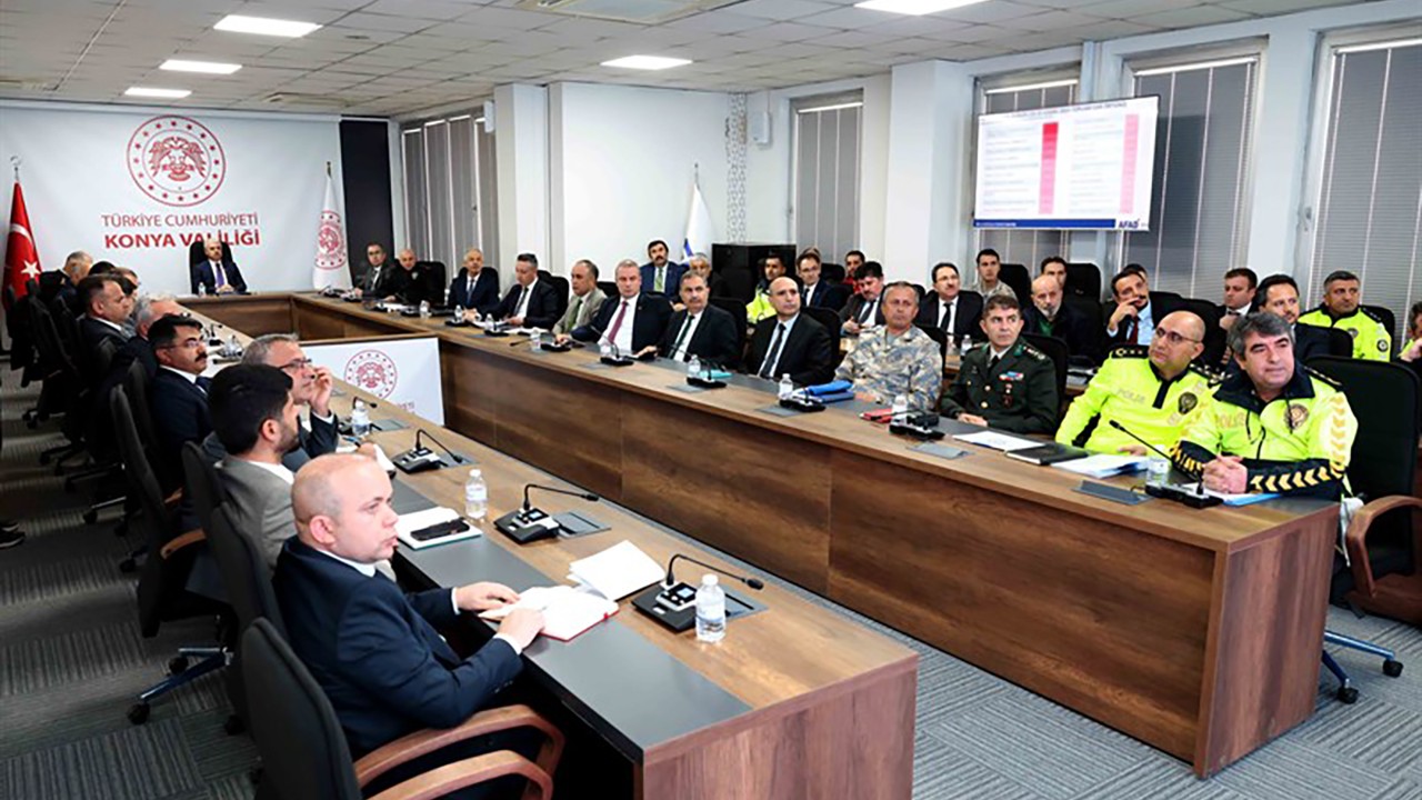 Konya Valiliği’nde kış tedbirleri koordinasyon toplantısı