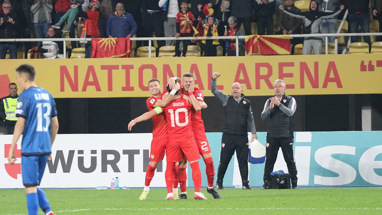 Bardhi’nin Makedonya’sı Galler sınavında