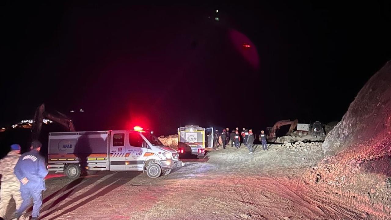 Demir madeni ocağında göçük