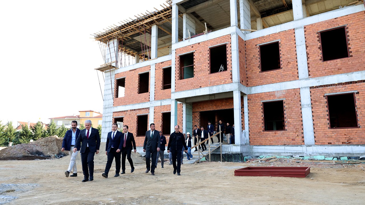 Vali İbrahim Akın, Doğanhisar'da incelemelerde bulundu