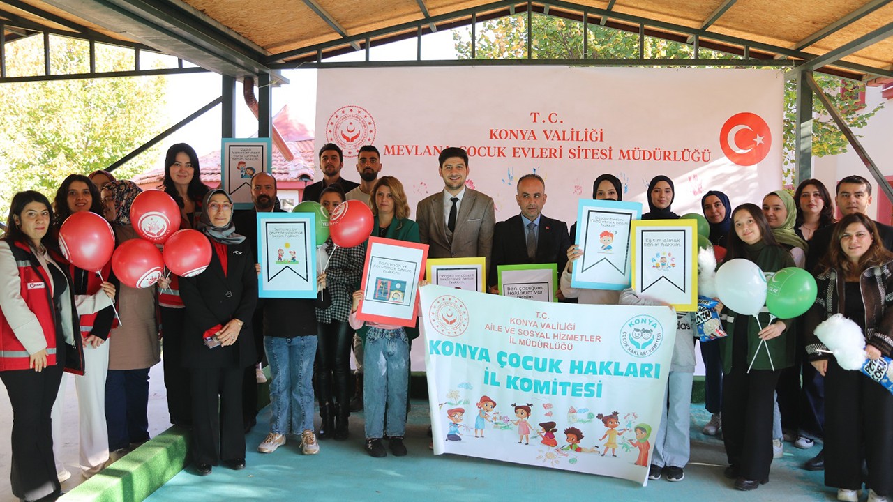 Konya'da Dünya Çocuk Hakları Günü kutlandı