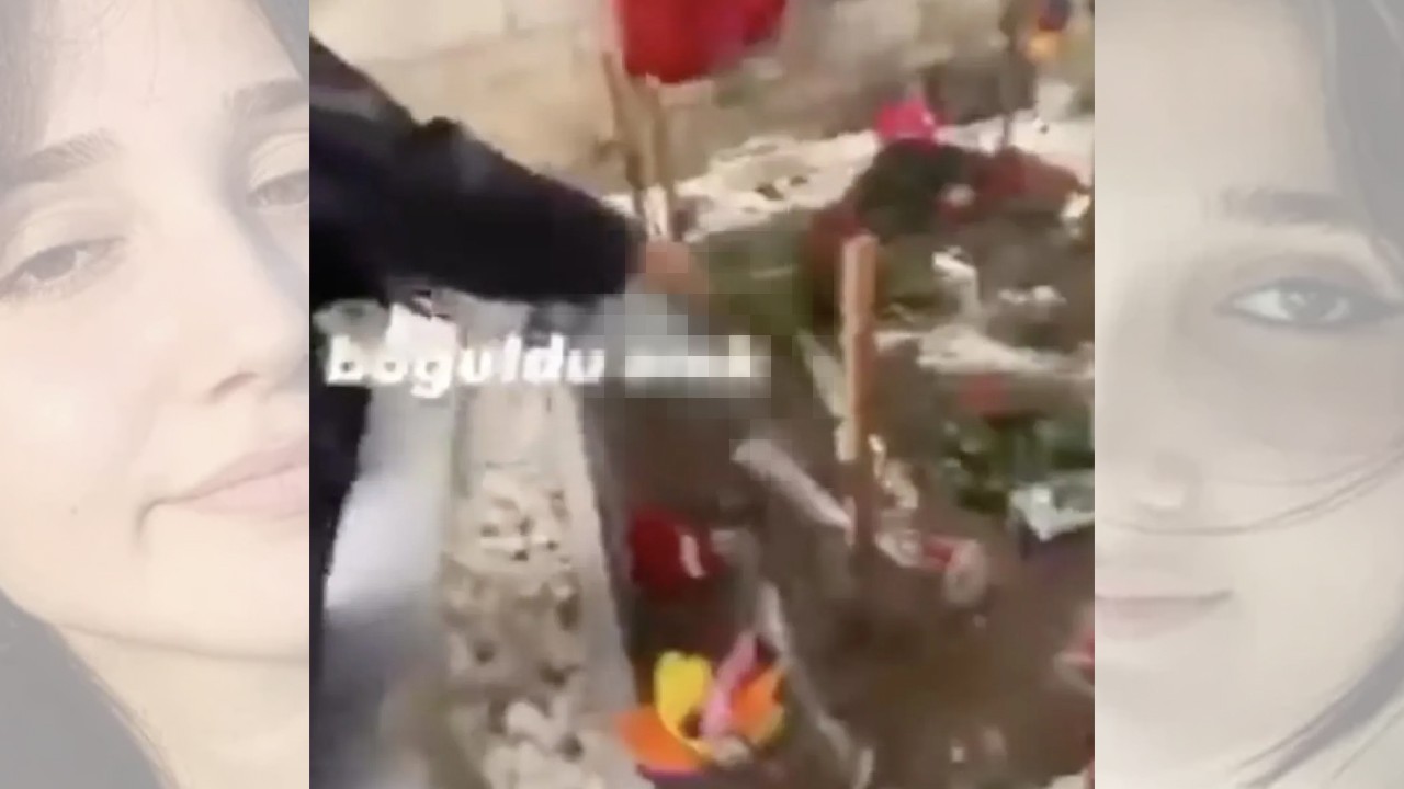 Başı kesilip sulardan atılmıştı!  İkbal Uzuner'in mezarına çirkin saldırı