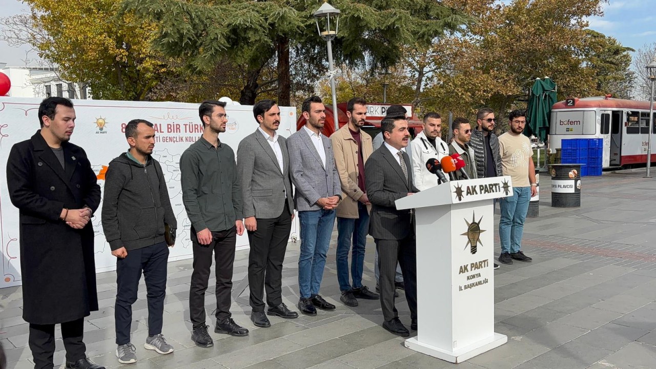 Konya'da AK Parti'li gençlerden "81 Hayal, Bir Türkiye" etkinliği