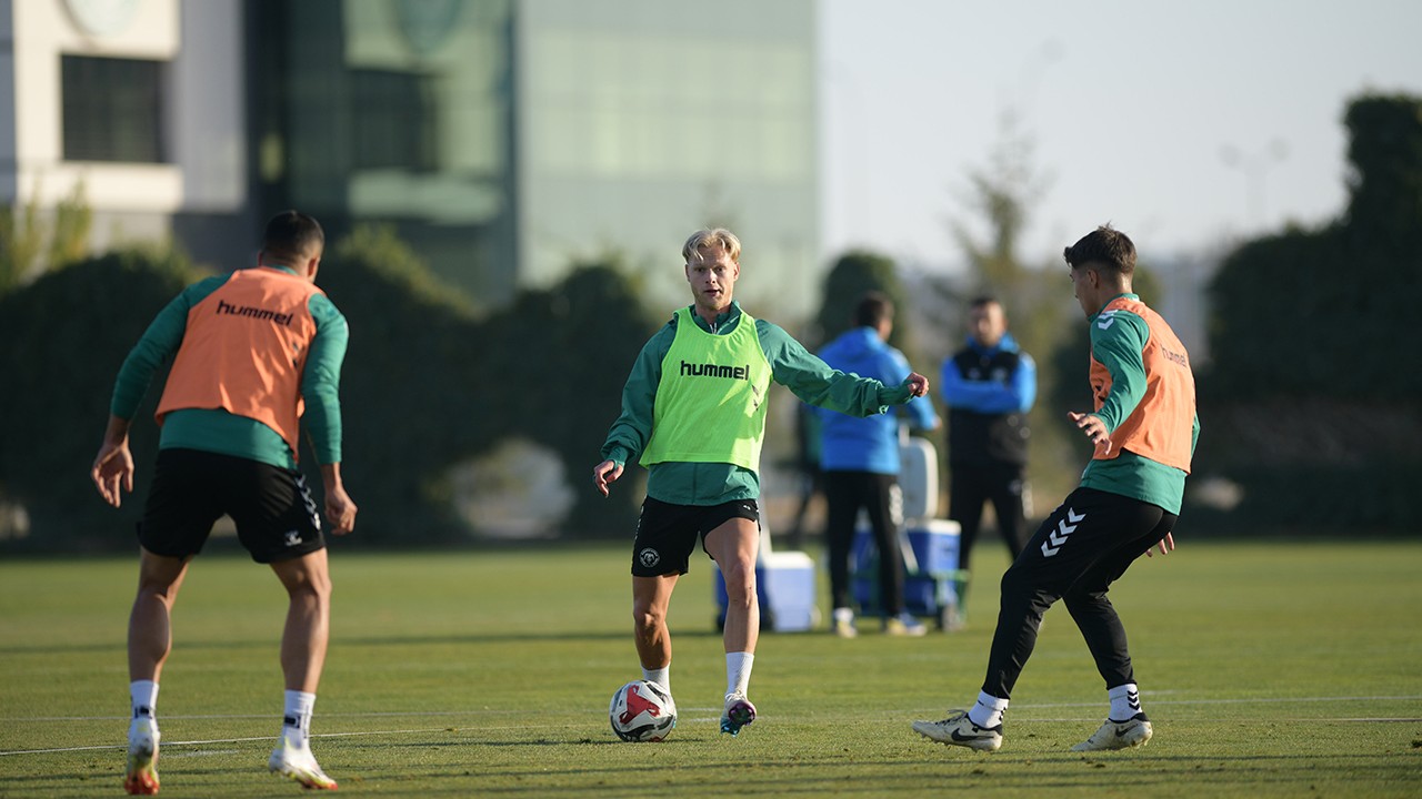 Konyaspor, Antalyaspor maçı hazırlıklarında sona geldi